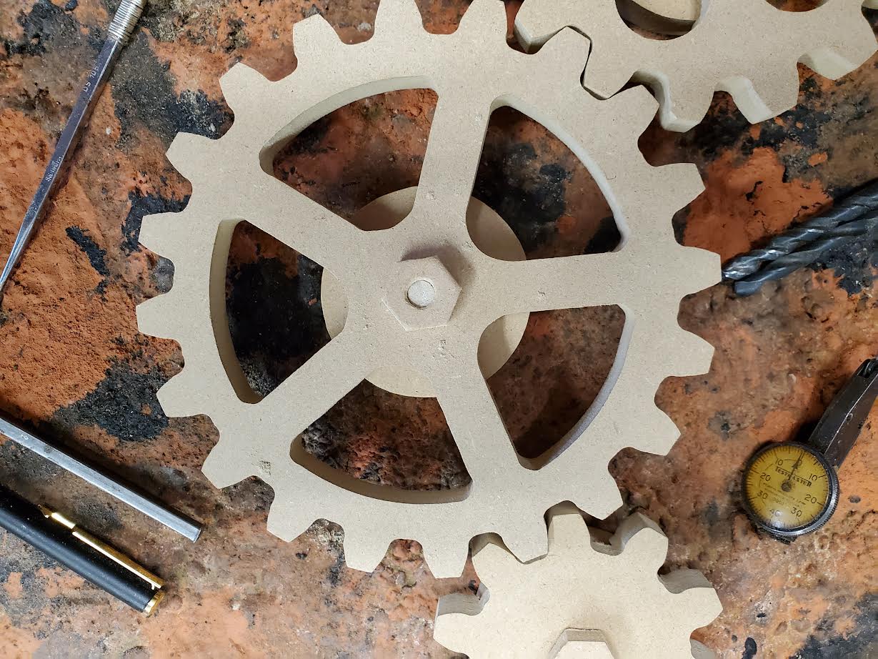 6 In Kinetic Magnetic Mounted Gear Moving Kinetic Cogs