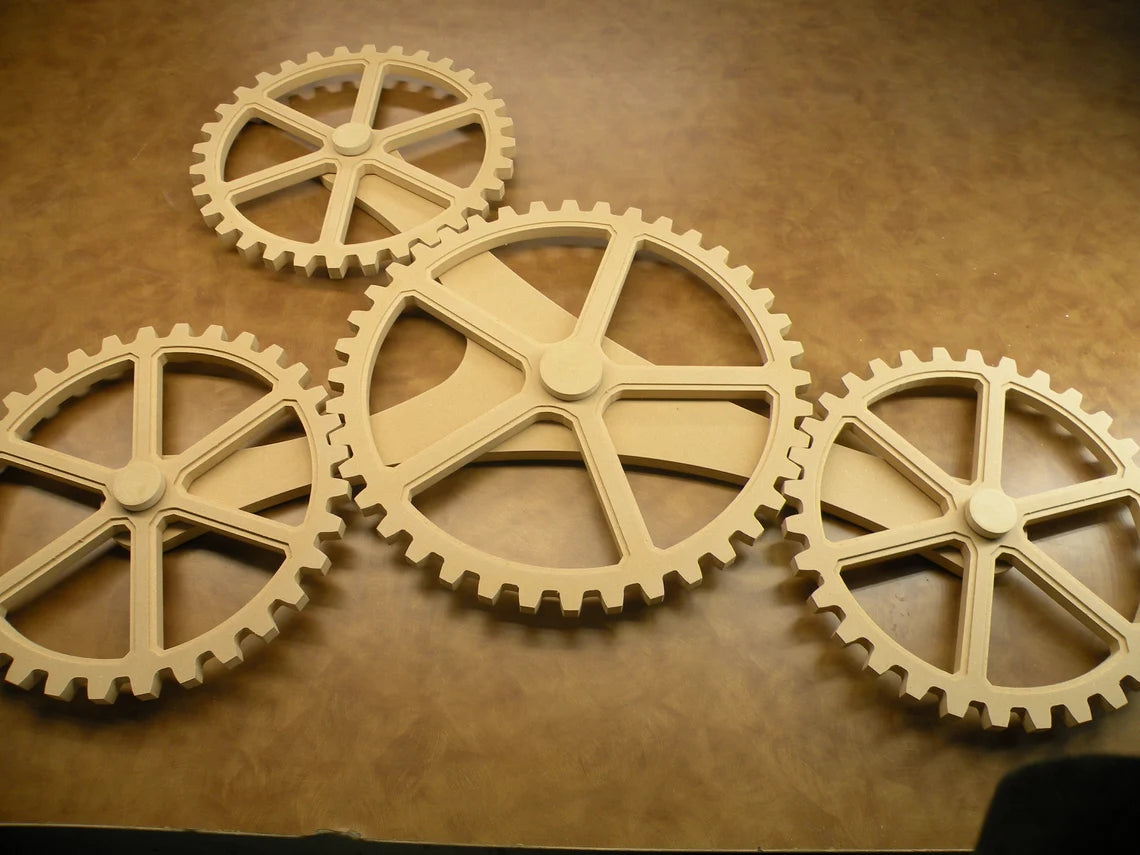 Giant Kinetic Gear Wall 3 x 4 feet