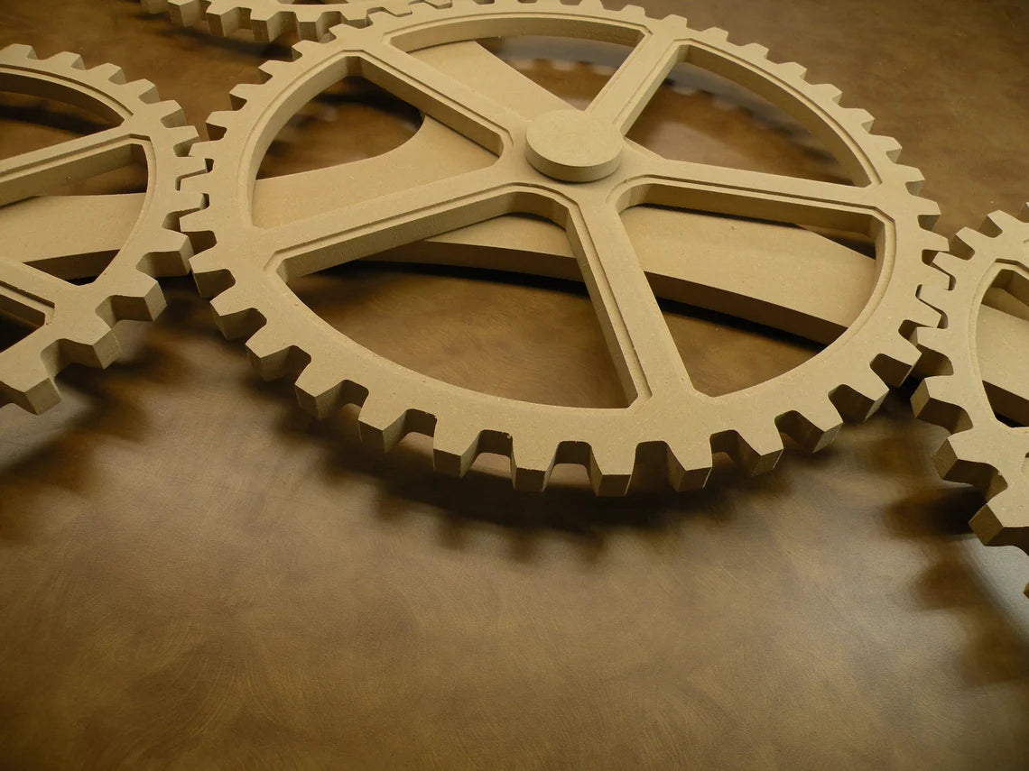 Giant Kinetic Gear Wall 3 x 4 feet