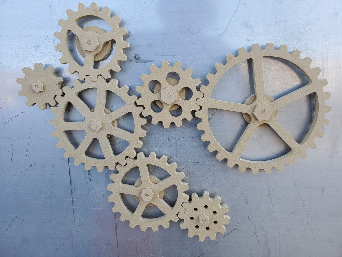 6 In Kinetic Magnetic Mounted Gear Moving Kinetic Cogs