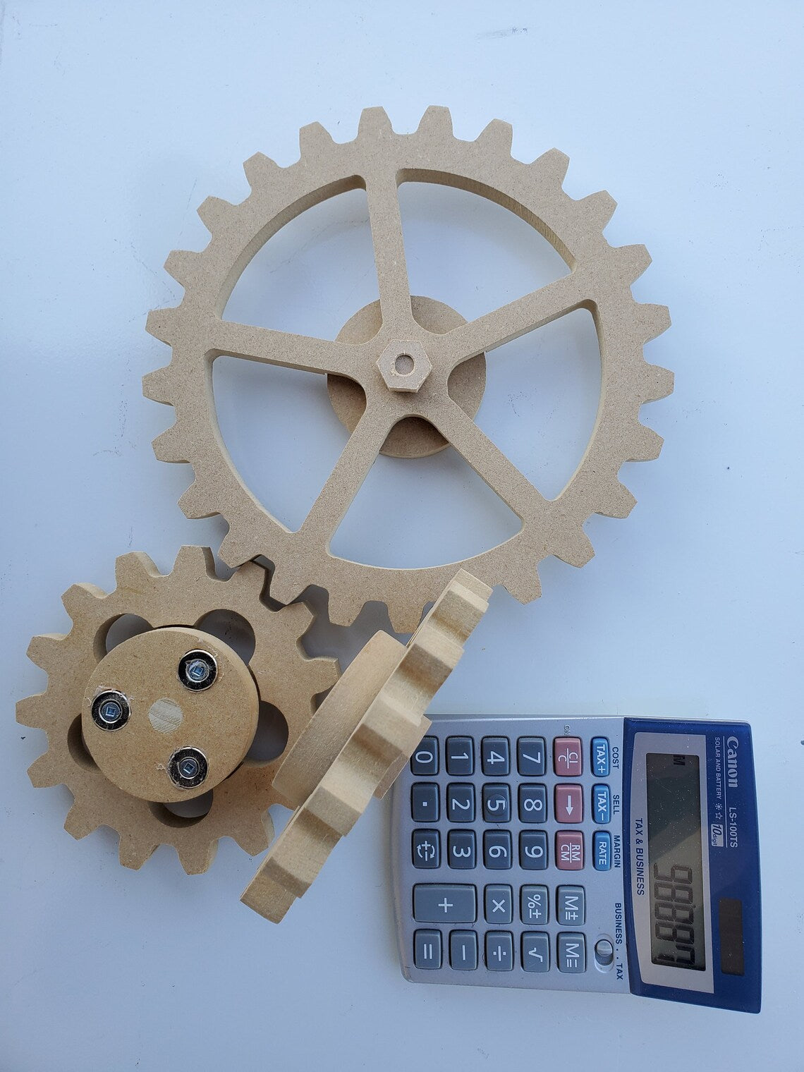 6 In Kinetic Magnetic Mounted Gear Moving Kinetic Cogs