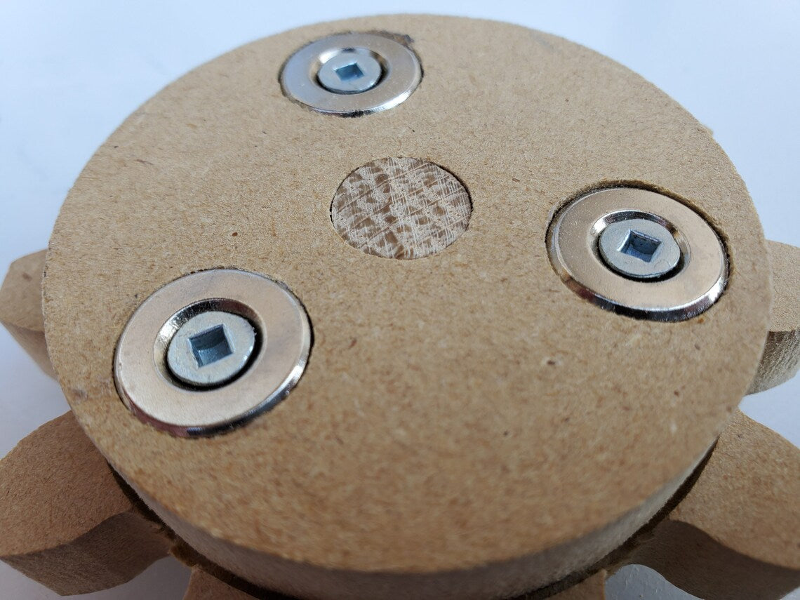 6 In Kinetic Magnetic Mounted Gear Moving Kinetic Cogs