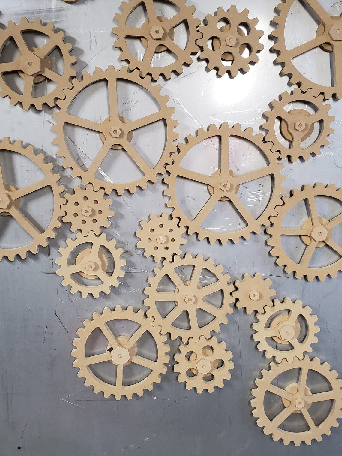 6 In Kinetic Magnetic Mounted Gear Moving Kinetic Cogs