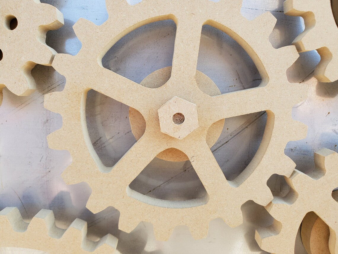 6 In Kinetic Magnetic Mounted Gear Moving Kinetic Cogs
