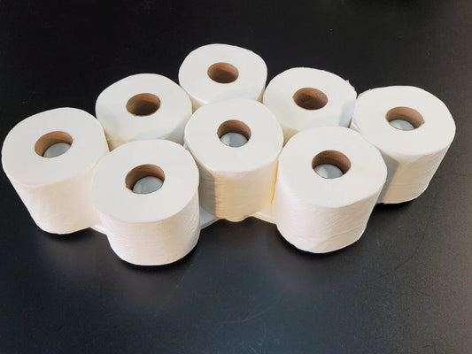 Wave Toilet Paper Holder Toilet Tissue Shelf - Wall Rack - Bathroom - Tissue Paper - Storage - Decor