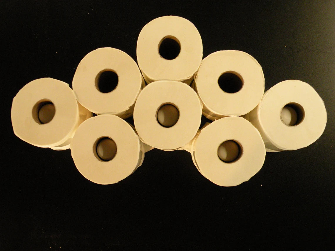 Wave Toilet Paper Holder Toilet Tissue Shelf - Wall Rack - Bathroom - Tissue Paper - Storage - Decor