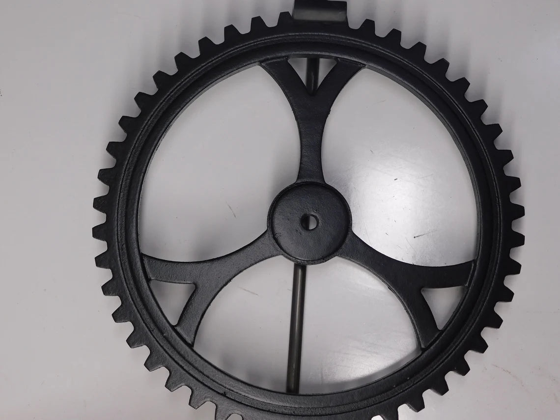 14 in Three Spoke Gear 46 Tooth Steampunk Stem Industrial Cog Cogs Large Gear Gears