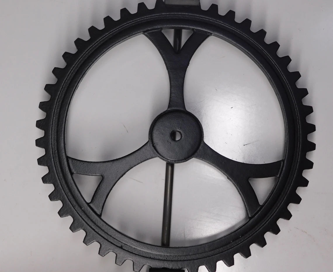14 in Three Spoke Gear 46 Tooth Steampunk Stem Industrial Cog Cogs Large Gear Gears
