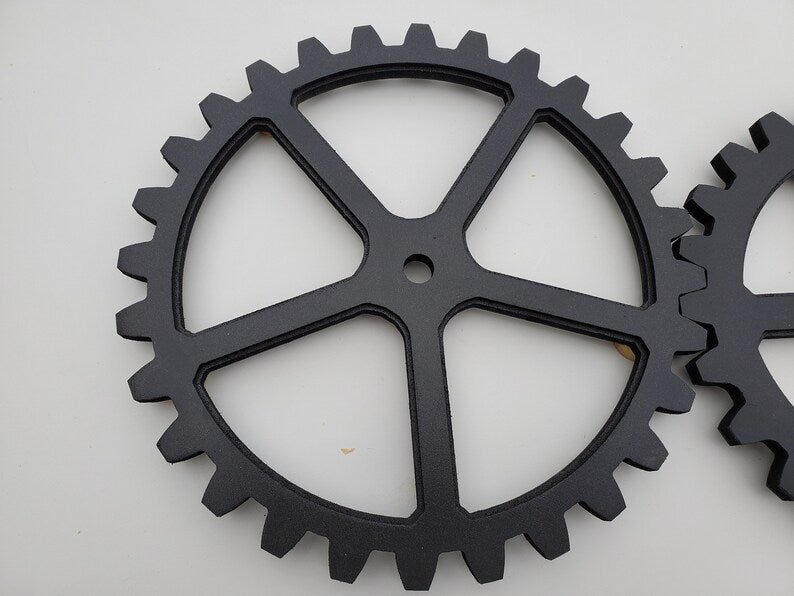 Painted Six Gear Set - Black