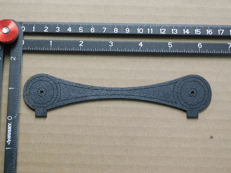 Steampunk Industrial Wall Decor Rods and Caps Only - 5 Rods - 12 Hex Caps - 10 Round Caps. Gears sold separately